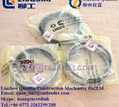 Cummins piston rings 6CT.3802429 for Liugong CLG856 Wheel Loader